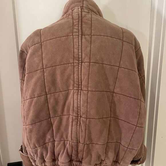 Free People Dolman Quilted Knit Jacket XS - Picture 3 of 9